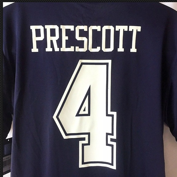 Dallas Cowboys Prescott #4 Tee - Picture 2 of 4